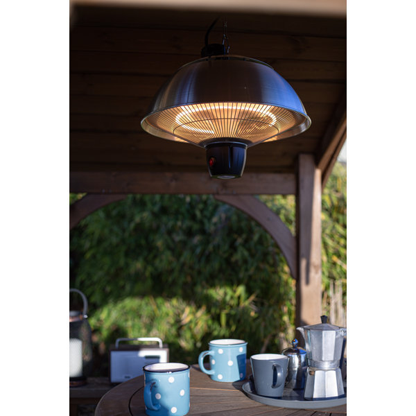La Hacienda Electric Hanging Patio Heater Wayfair.co.uk